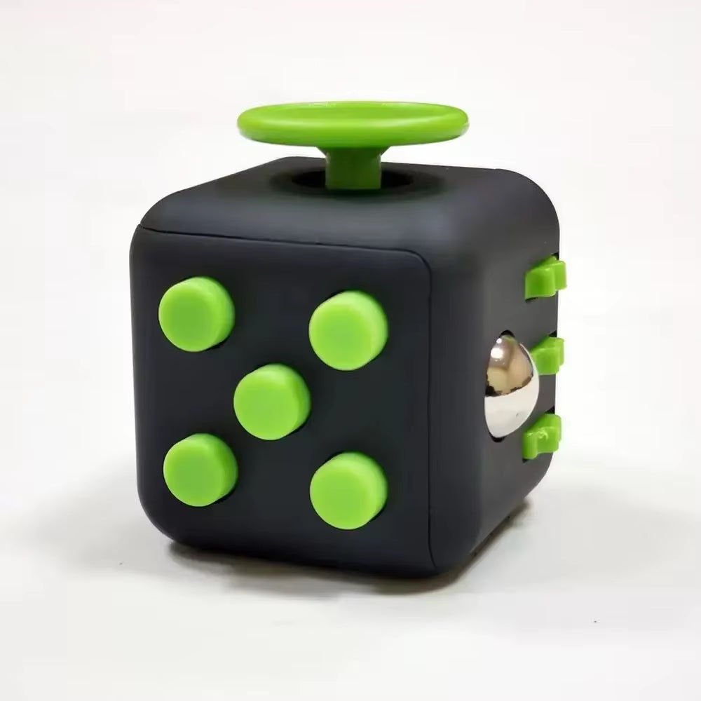 Fidget Stress Relief Dice Colorful Anti-Stress Fingertip Toys for Autism & Anxiety Relief