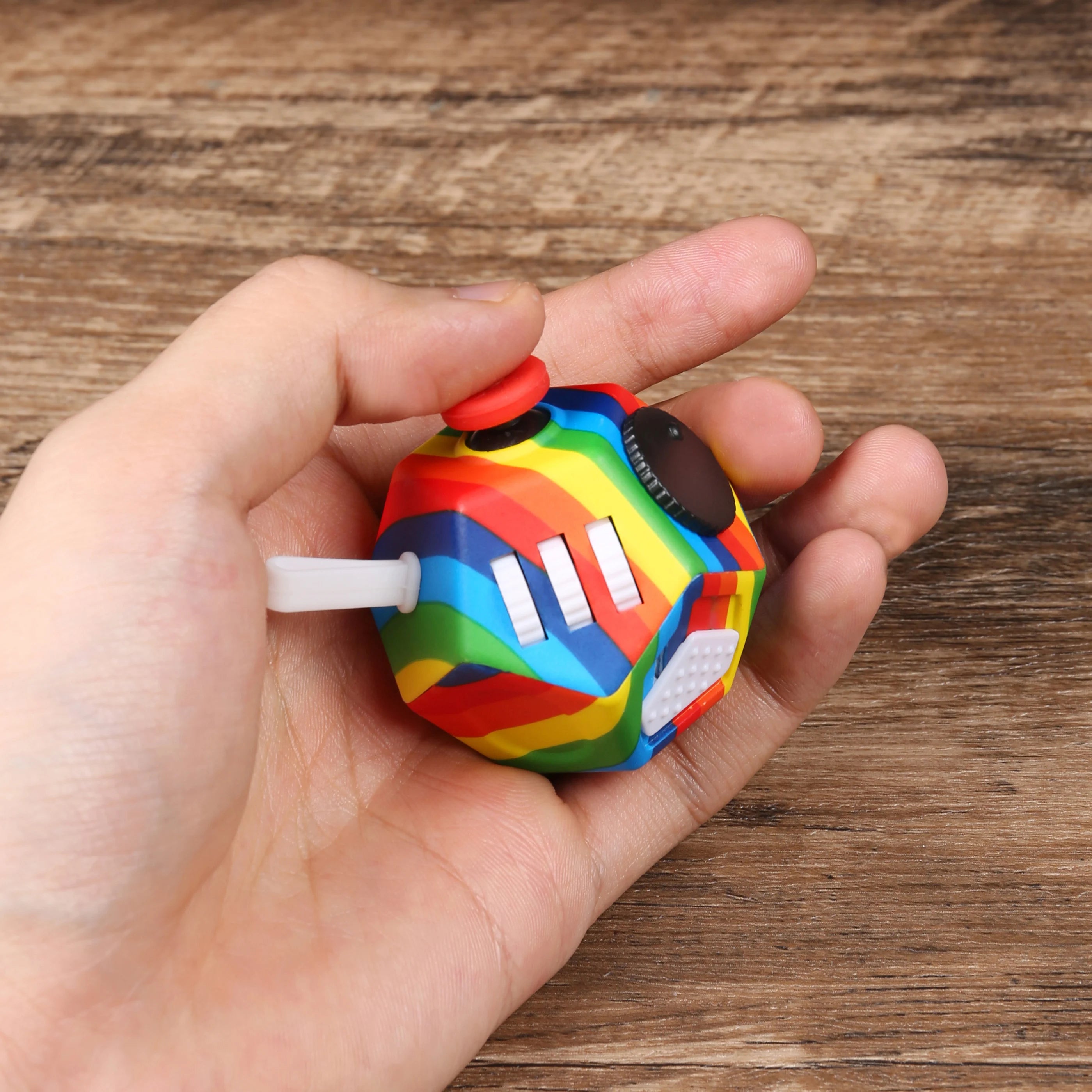 Fidget Toys Adults Antistress Relief Dice Anxiety Adults Attention Focus Toys Plastic Gaming Toys Stress Relief Toys