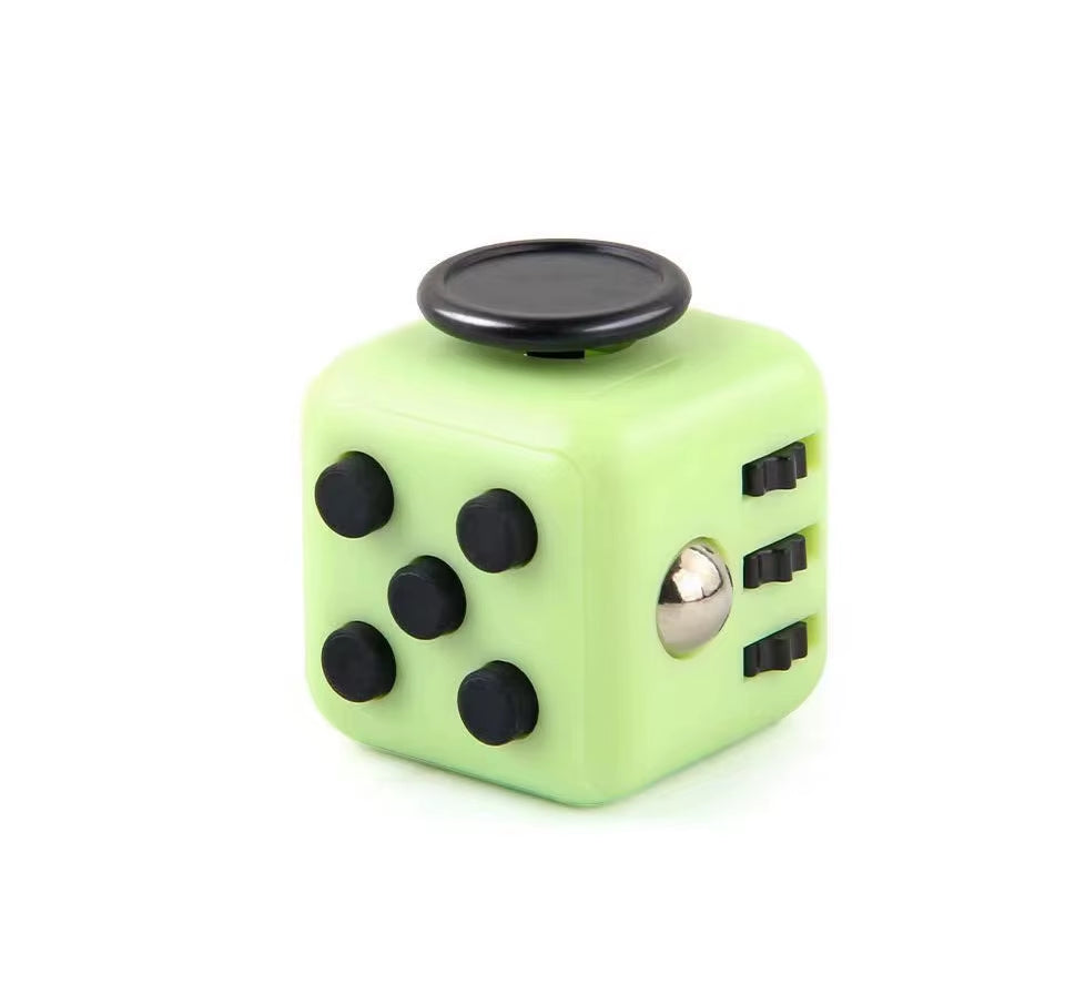 Fidget Stress Relief Dice Colorful Anti-Stress Fingertip Toys for Autism & Anxiety Relief